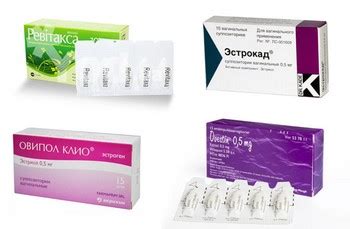 Гели, крема и свечи при сухости влагалища при климаксе