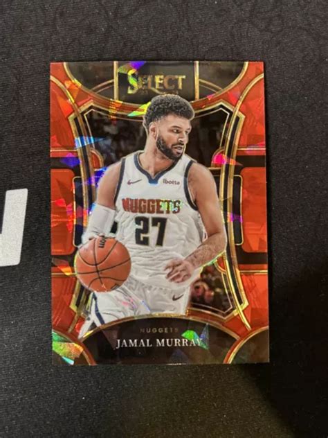 2023 24 PANINI SELECT Jamal Murray glace craquée rouge 366 mezzanine