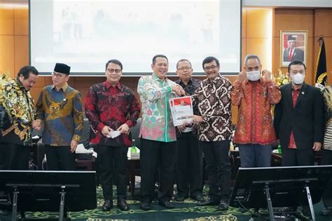 Rapat Gabungan Pimpinan MPR RI Jajaki Konvensi Konstitusi Terkait PPHN