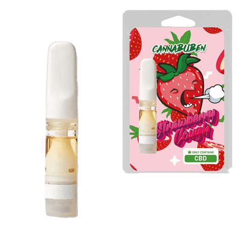 Cbd Cartridge Strawberry Cough Cannabuben Eu