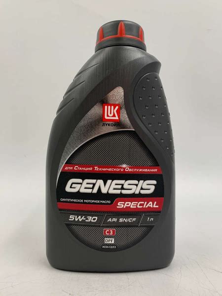 Масло моторное ЛУКОЙЛ (LUKOIL) Genesis Special 5W-30 Синтетическое 1 л ...