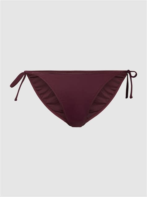 Kup Online Guess Figi Bikini Z Detalem Z Logo Jasno Liwkowy