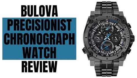 Bulova Precisionist Chronograph Watch Review | Pickedwatch