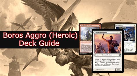 Boros Aggro Heroic Comprehensive Deck Guide Pioneer Mtgo Youtube