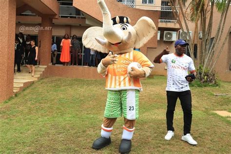 CAN 2023: la mascotte Akwaba célèbre la victoire des Eléphants de Côte d'Ivoire avec Abidjan.net ...