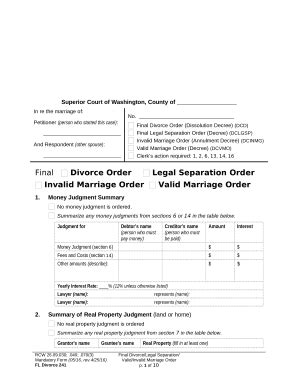 Wpf Dr Decree Of Dissolution Legal Separation Concerning