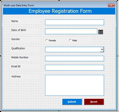 How To Create A Multi User Data Entry Form In Excel Step By Step Guide Hot Sex Picture