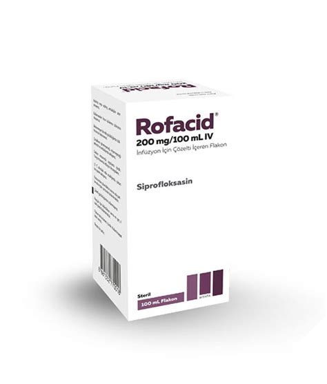 Rofacid 200 Mg 100 Ml Iv Infuzyonluk Cozelti 1 Flakon Fiyatı