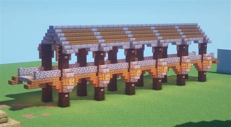 Just A Bridge Idea For Your Survivals Minecraft Minecraft Crafts