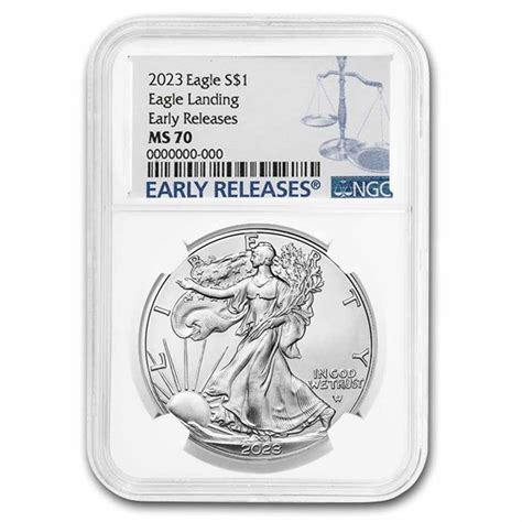 Buy 2023 Silver Eagle MS-70 NGC Early Release | APMEX