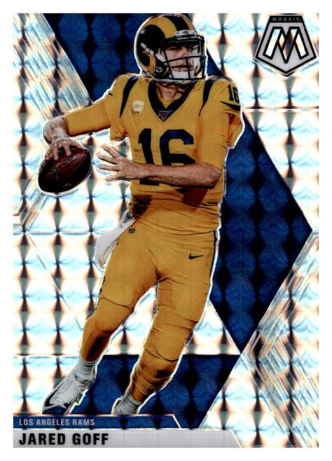 2020 Panini Mosaic Jared Goff 117 EBay