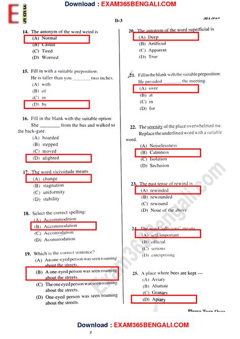 Solution Wbcs Prelims Answer Key Studypool