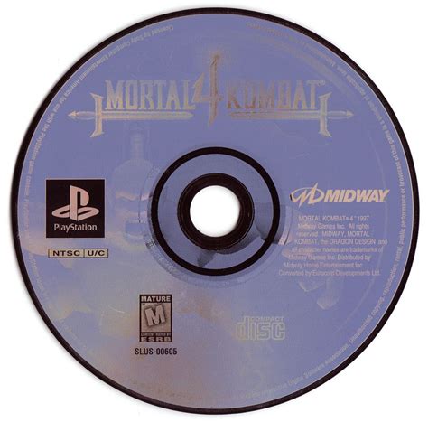 Mortal Kombat 4 cover or packaging material - MobyGames