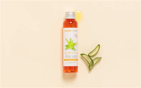 Huile d Aloe Vera BIO macérât huileux Aroma Zone