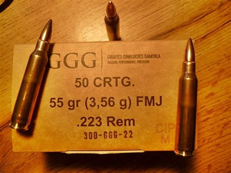 Munition cal. .223 Rem VM neu und günstig bei MS Bleigeschosse