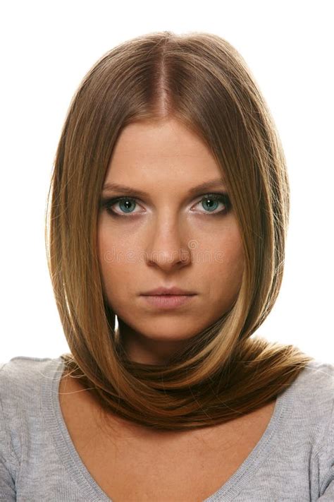 Retrato Del Blonde Foto De Archivo Imagen De Colorido