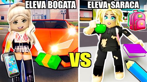 Lavi Eleva Bogata Vs Foxi Eleva Saraca In Prima Zi De Scoala Roblox