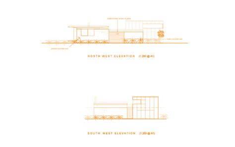 14 Orange Line Drawing Template Crosson Architects