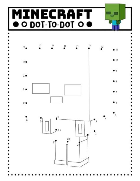 Printable Minecraft Worksheets Minecraft Printables Kinderga