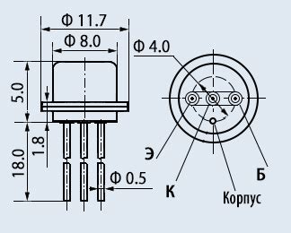 ГТ313А, Транзисторы биполярные, характеристики, применение, даташит ...