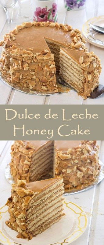 Honey Cake Medovik Cake With Dulce De Leche