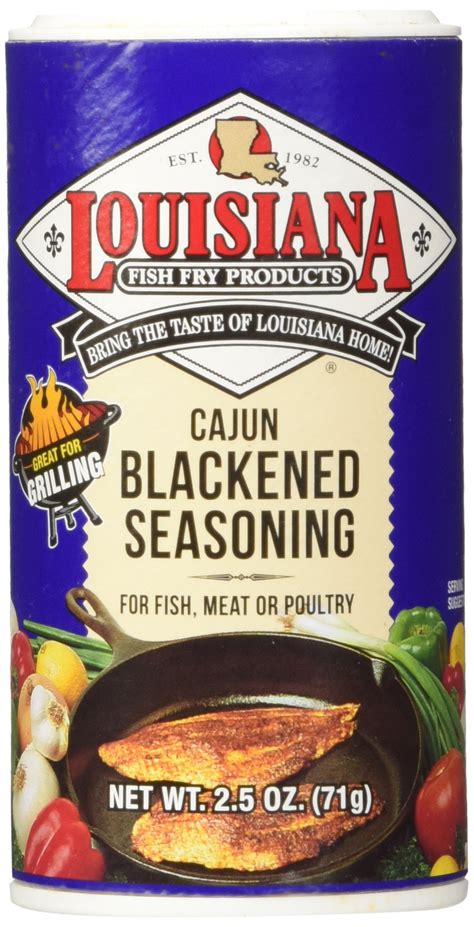 Amazon Louisiana Fish Fry Cajun Seasoning 8 Oz 2 Pack Grocery