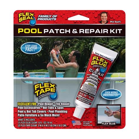 Amazon Flex Seal Pool Patch And Repair Kit Super Strong