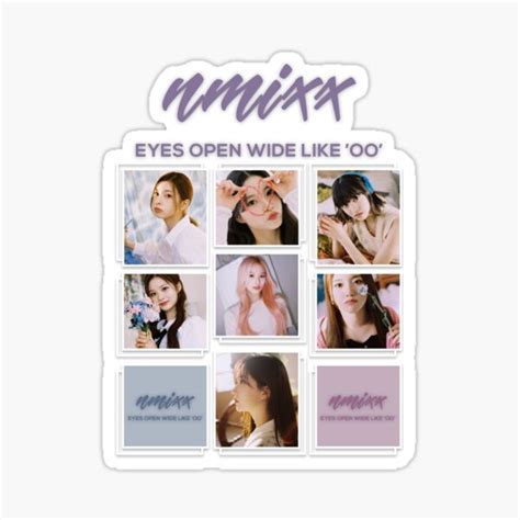 Nmixx Sticker By 95amy Redbubble