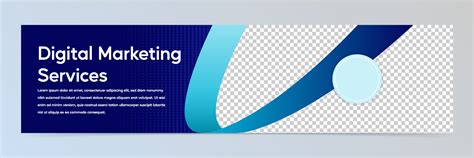 Modern abstract linkedin banner template 12939570 Vector Art at Vecteezy