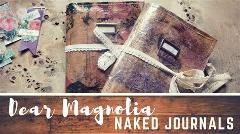 Dear Magnolia Naked Journals Scrapbook Embellishments And Paper Clips