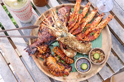 Rumours Beach Club Sentosa For Jimbaran Bali Bbq Seafood And Bali