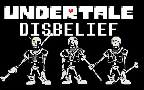 Undertale Disbelief Papyrus Papyrus