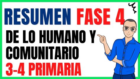 Campo Formativo De Lo Humano Y Lo Comunitario Fase Educaci N