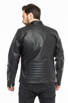 Мужская куртка из кожзама К-420 купить в интернет магазине Fashion-ua в ...