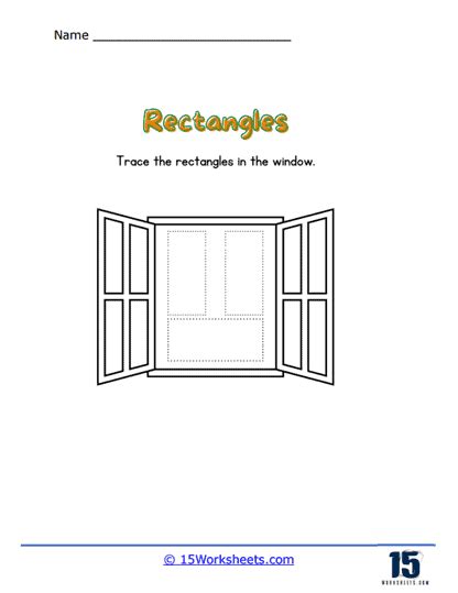 rectangles worksheets  worksheetscom