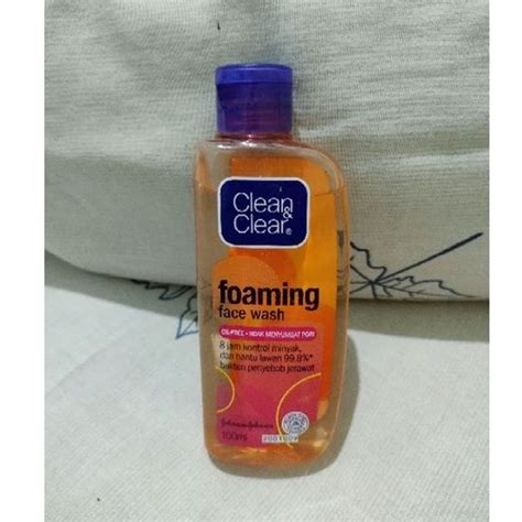 Jual Clean Clear Foaming Face Wash Ml Shopee Indonesia