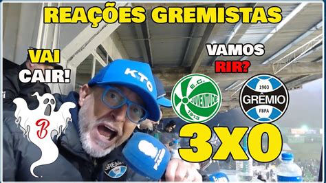 Vamos Rir Rea Es Gremistas Juventude X Gr Mio Deu At D Youtube