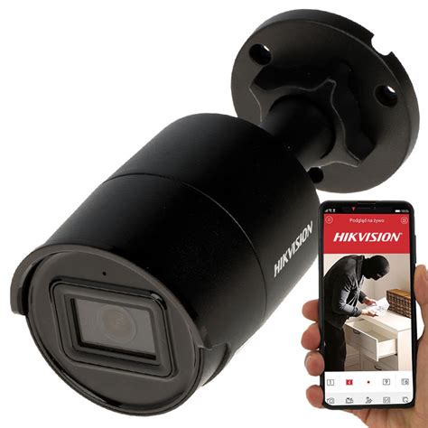 KAMERA IP HIKVISION DS 2CD2086G2 IU 2 8MM C BLACK 8MPX ACUSENSE