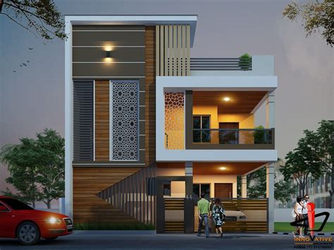 Pin on FRONT ELEVATION | Small house elevation design, Duplex house design, Single floor house ...