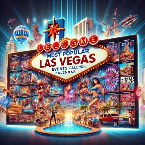Las Vegas Entertainment Calendar Las Vegas Events Calendar For April