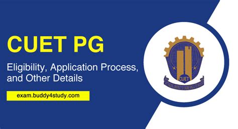 Cuet Pg 2023 Exam Eligibility Application Process Fee Details