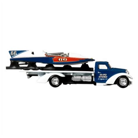 Hot Wheels Team Transport HW Classic Hydroplane Speed Waze Ct Kroger