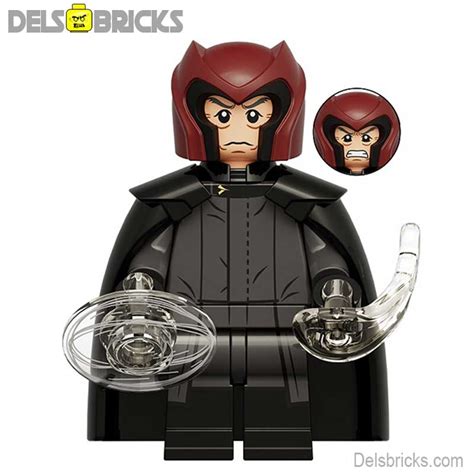 Lego Minifigures Magneto X-Men movie & TV Series building block toys ...