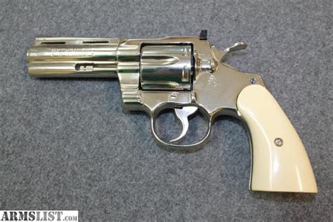 Armslist For Sale Colt Python 1979 357 Mag With Ivory Grips