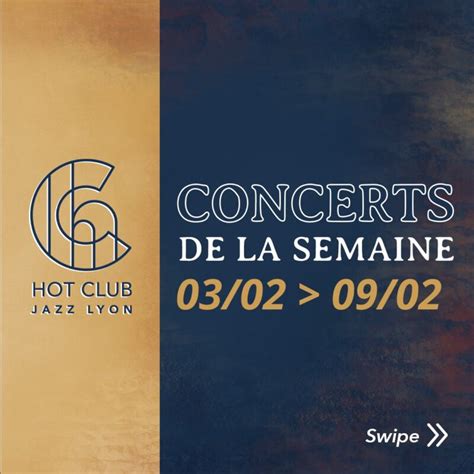 Programmation De La Semaine Au Hot Club De Lyon Jazzsra