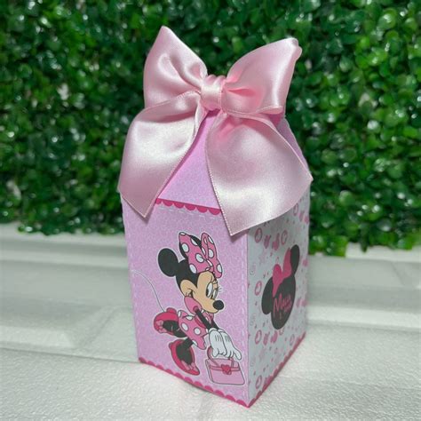 Kit Personalizados Minnie Rosa 20 Peças Elo7