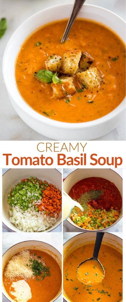 Creamy Tomato Basil Soup Artofit