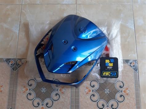 Jual Panel Tameng Dada Depan Original Yamaha Mio Smile Biru Sapphire Di