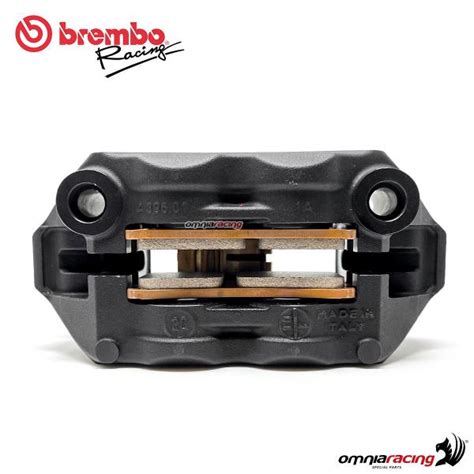 Brembo Racing M4 108 Pair Of Cast Monoblock 108mm Pitch Black Radial