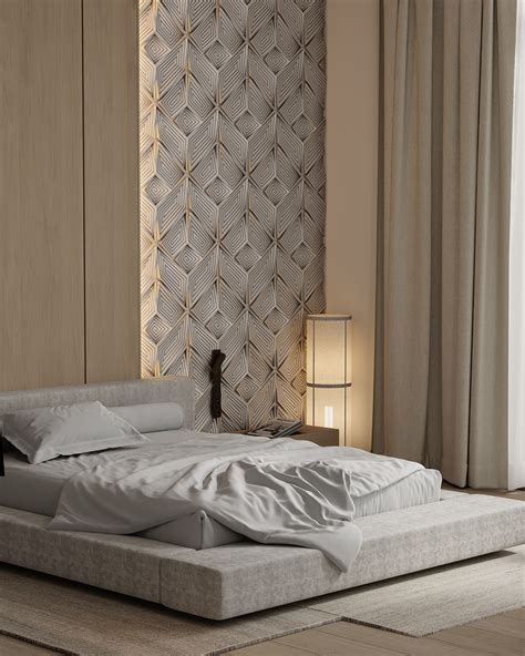 MASTER BEDROOM UAE MARIAM VILLA Behance